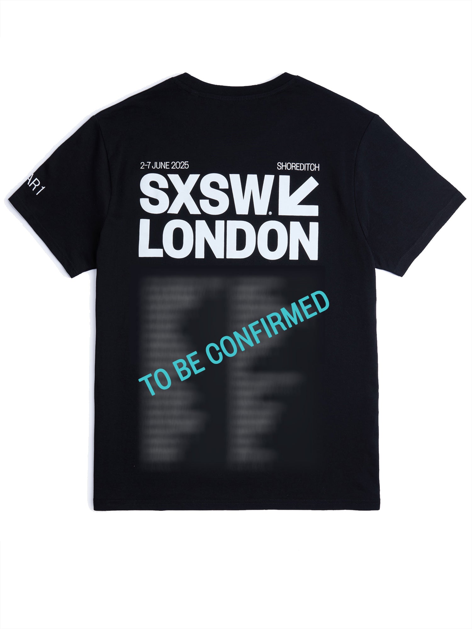 SXSW LONDON 2025 - Collectors YEAR 1 Line-Up Festival T-Shirt - PRE ORDER